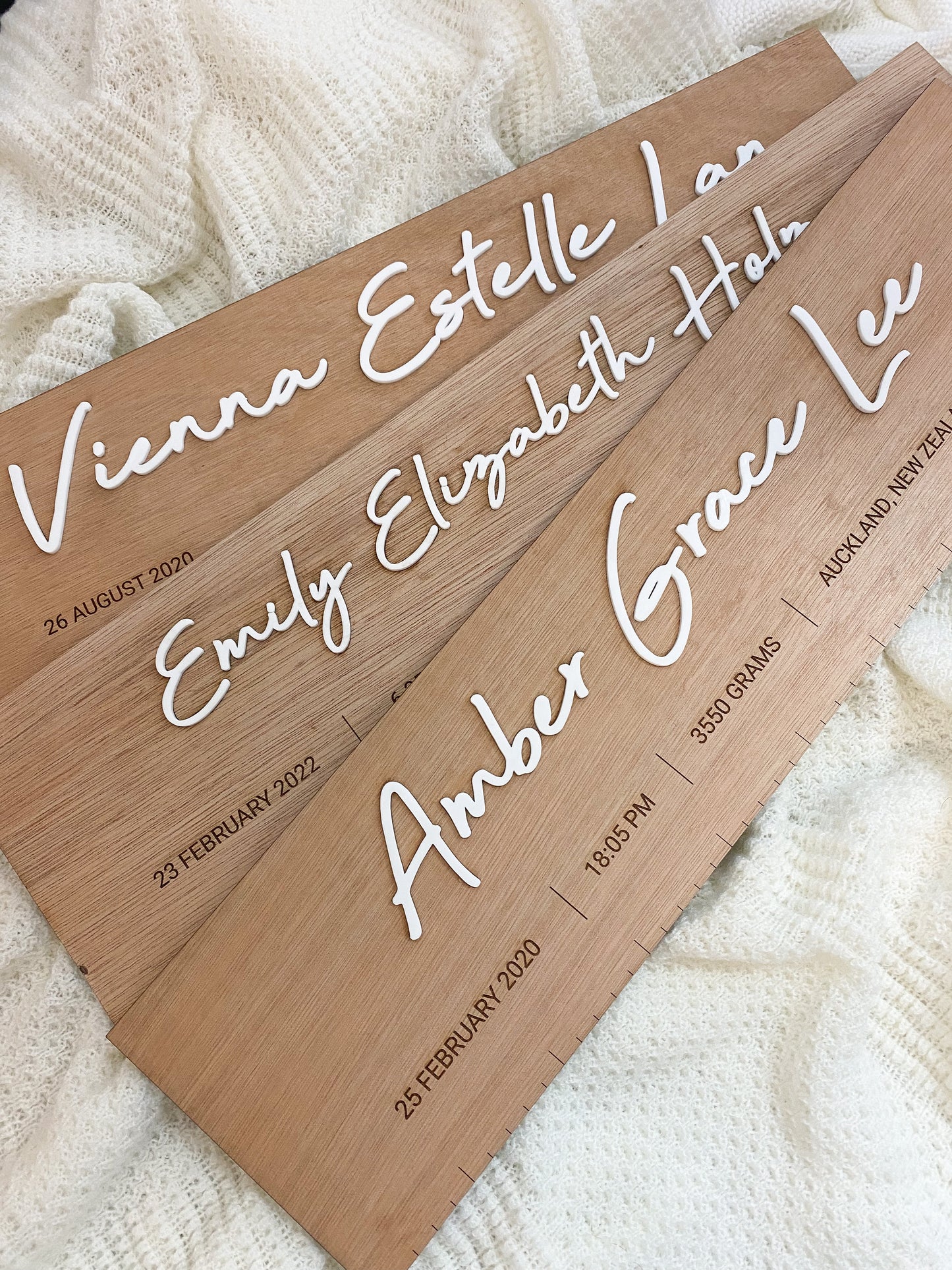 Wooden Birth Ruler